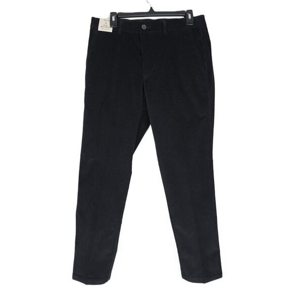 Kenneth Cole Reaction Men's Slim-Fit Stretch Corduroy Pants Black 34x32 NWT - Picture 2 of 4